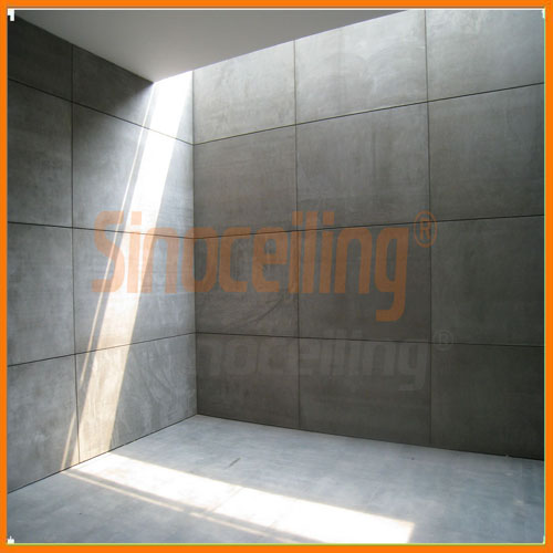 fiber cement board for interior wall